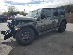 Salvage cars for sale at San Martin, CA auction: 2024 Jeep Wrangler 4XE