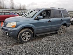 Honda salvage cars for sale: 2005 Honda Pilot EXL