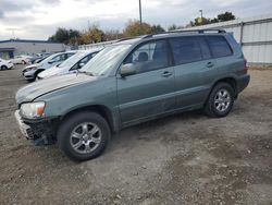 Toyota salvage cars for sale: 2007 Toyota Highlander Sport