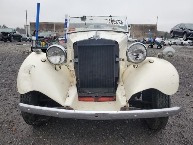 1952 MG Roadster