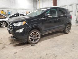 Ford salvage cars for sale: 2020 Ford Ecosport Titanium