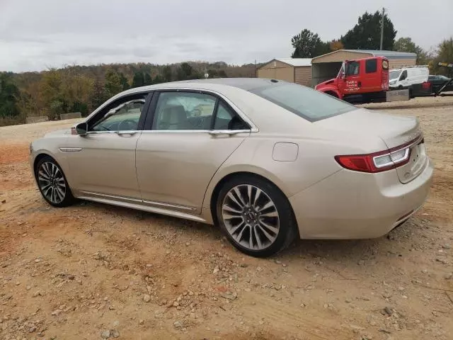 2017 Lincoln Continental Reserve