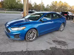 Salvage cars for sale at Gaston, SC auction: 2020 Ford Fusion SE