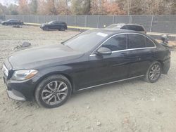 Mercedes-Benz salvage cars for sale: 2016 Mercedes-Benz C 300 4matic