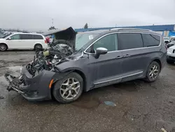 2019 Chrysler Pacifica Limited en venta en Woodhaven, MI