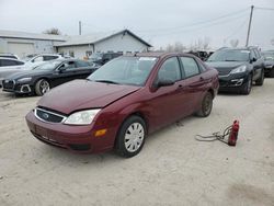 Salvage cars for sale at Pekin, IL auction: 2006 Ford Focus ZX4