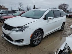 Chrysler Pacifica salvage cars for sale: 2017 Chrysler Pacifica Limited