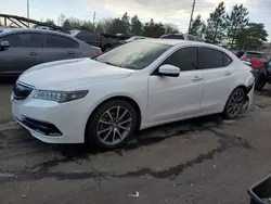 Acura salvage cars for sale: 2016 Acura TLX Tech