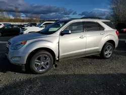 Chevrolet salvage cars for sale: 2016 Chevrolet Equinox LT