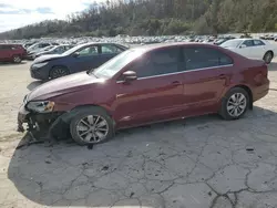 Salvage cars for sale at Hurricane, WV auction: 2016 Volkswagen Jetta SE