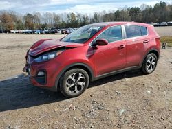 Salvage cars for sale at Charles City, VA auction: 2021 KIA Sportage LX