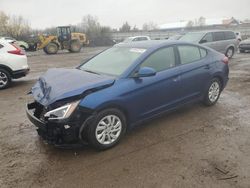 Salvage cars for sale at Columbia Station, OH auction: 2020 Hyundai Elantra SE