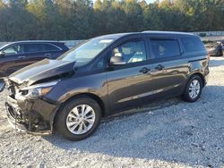 Salvage cars for sale at Gainesville, GA auction: 2017 KIA Sedona LX