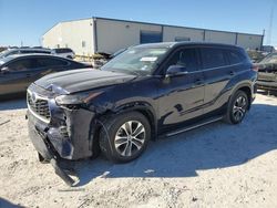 Salvage cars for sale from Copart Haslet, TX: 2022 Toyota Highlander Hybrid XLE