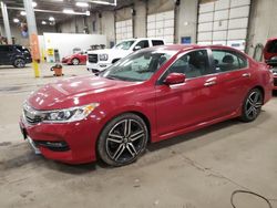 Vehiculos salvage en venta de Copart Blaine, MN: 2017 Honda Accord Sport Special Edition