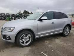 Salvage cars for sale at Nampa, ID auction: 2015 Audi Q5 TDI Premium Plus