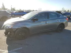 Salvage cars for sale at Rancho Cucamonga, CA auction: 2018 Nissan Sentra S