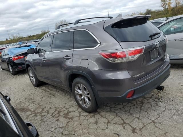 2015 Toyota Highlander XLE