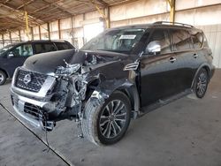 Salvage cars for sale from Copart Phoenix, AZ: 2020 Nissan Armada SV