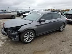 Salvage cars for sale at Indianapolis, IN auction: 2014 Honda Accord Sport