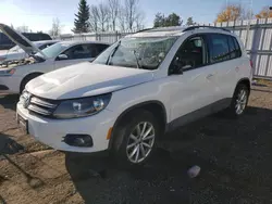 Salvage cars for sale from Copart Bowmanville, ON: 2017 Volkswagen Tiguan Wolfsburg