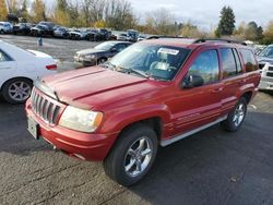 Vehiculos salvage en venta de Copart Portland, OR: 2002 Jeep Grand Cherokee Overland