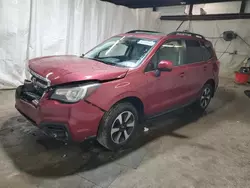 Salvage cars for sale at Ebensburg, PA auction: 2017 Subaru Forester 2.5I Limited