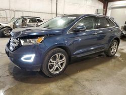 Ford Vehiculos salvage en venta: 2017 Ford Edge Titanium