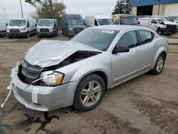 Vehiculos salvage en venta de Copart Woodhaven, MI: 2008 Dodge Avenger SXT