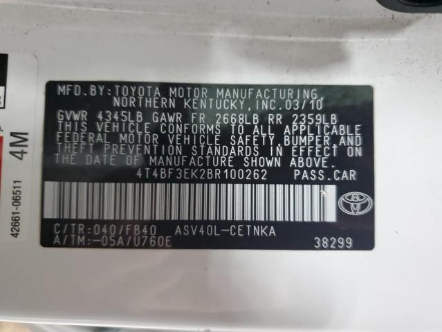 2011 Toyota Camry Base