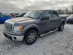 Salvage cars for sale at Wayland, MI auction: 2010 Ford F150 Supercrew