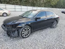 Salvage cars for sale at Ellenwood, GA auction: 2014 Honda Accord Sport