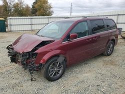 Salvage cars for sale from Copart Mebane, NC: 2017 Dodge Grand Caravan SXT