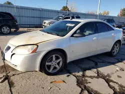 Pontiac Vehiculos salvage en venta: 2008 Pontiac G6 Base