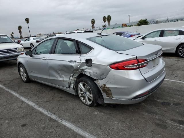 2018 Ford Fusion SE Hybrid