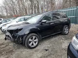 Carros salvage a la venta en subasta: 2012 Acura MDX Technology