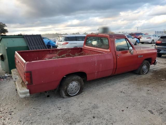 1990 Dodge D-SERIES D150