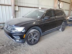 Volkswagen salvage cars for sale: 2019 Volkswagen Tiguan SE