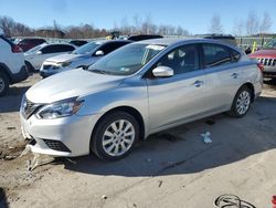 Salvage cars for sale at auction: 2016 Nissan Sentra S