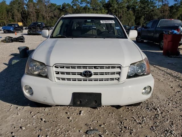 2002 Toyota Highlander Limited