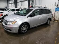 Salvage cars for sale from Copart Ham Lake, MN: 2013 Honda Odyssey EXL