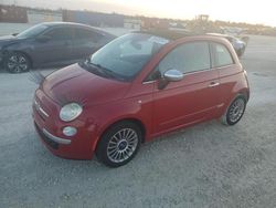 Salvage cars for sale at Arcadia, FL auction: 2012 Fiat 500 Lounge