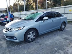 Honda Civic salvage cars for sale: 2015 Honda Civic Hybrid L