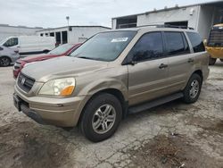 Salvage cars for sale at Riverview, FL auction: 2005 Honda Pilot EXL