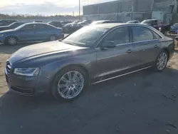 Salvage cars for sale at Fredericksburg, VA auction: 2015 Audi A8 L Quattro