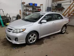 Toyota salvage cars for sale: 2011 Toyota Corolla Base