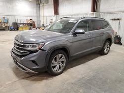 Salvage cars for sale at Milwaukee, WI auction: 2021 Volkswagen Atlas SE