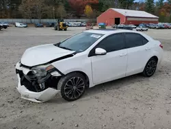 Toyota Corolla Vehiculos salvage en venta: 2016 Toyota Corolla L