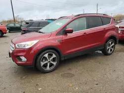 Vehiculos salvage en venta de Copart Indianapolis, IN: 2017 Ford Escape SE