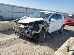 Salvage cars for sale at Kansas City, KS auction: 2018 KIA Sportage LX